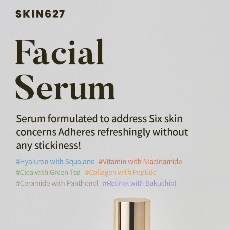 SKIN627 Facial Serum 50ml, image 7 of 8