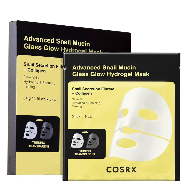 COSRX Advanced Snail Mucin Glass Glow Hydrogel Mask