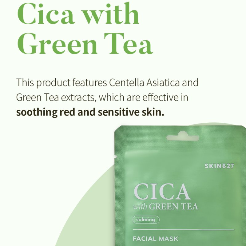 SKIN627 Facial Mask Sheet 22 ml, image 9 of 12