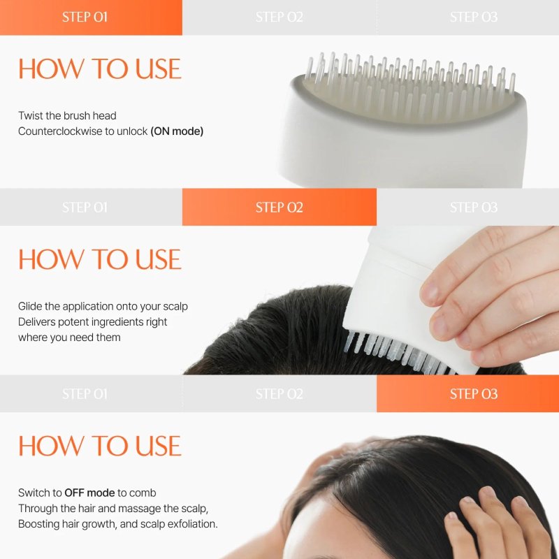Lilyeve Growturn EXOSOME Brush Ampoule Hair Serum 100ml, image 4 of 6