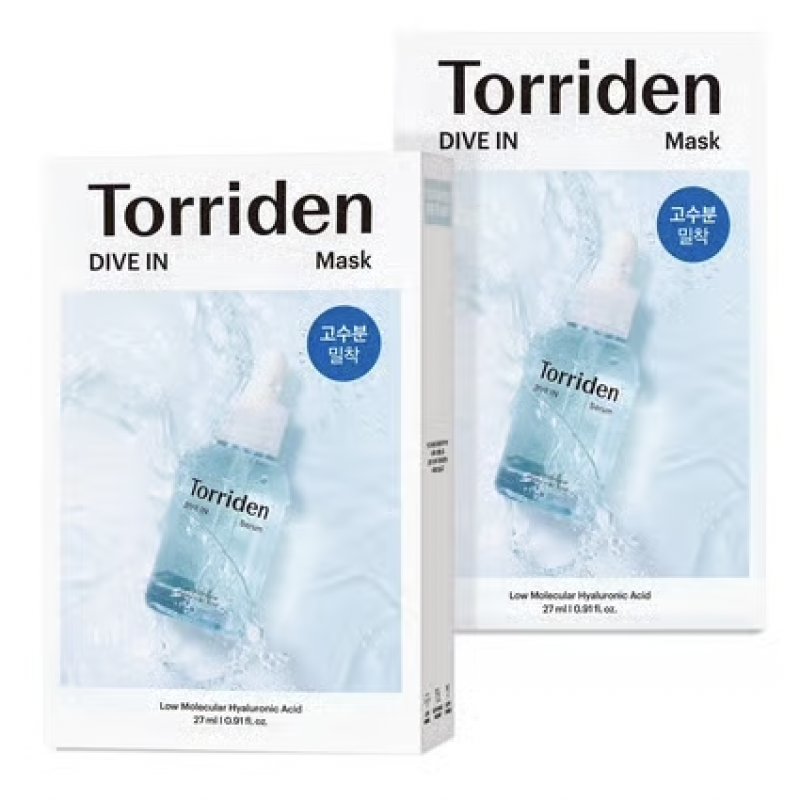 Torriden DIVE-IN Hyaluronic Acid Facial Sheet Mask