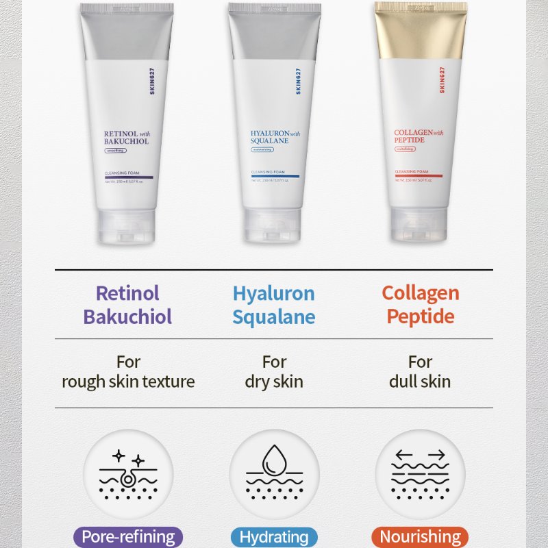 SKIN627 Cleansing Foam 150ml, image 4 of 8