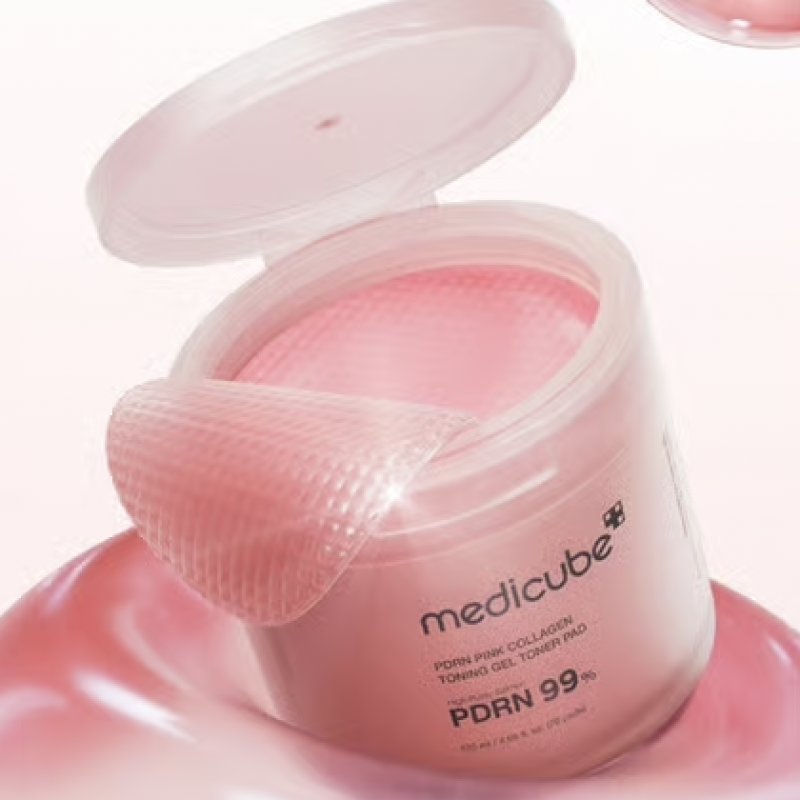 Medicube PDRN Pink Collagen Toning Gel Toner Pad 70 Pads